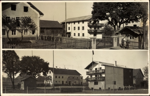 Photo Postcard Massing in Bavaria, town views