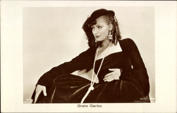 Sammelbild Hänsom Filmbilder, Schauspielerin Greta Garbo