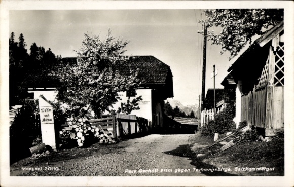 Postcard Rußbach am Paß Gschütt Salzburg, Alpengasthaus
