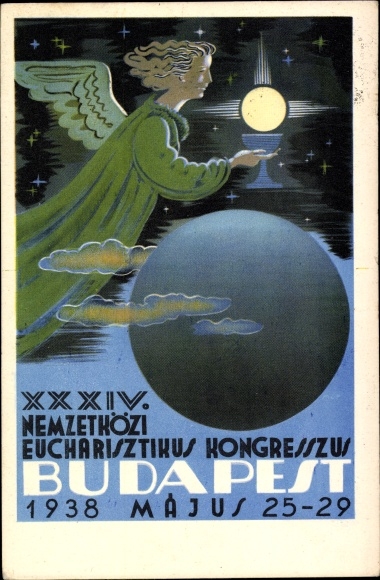 Artist PC Budapest Hungary, XXXIV Eucharistic Congress 1938