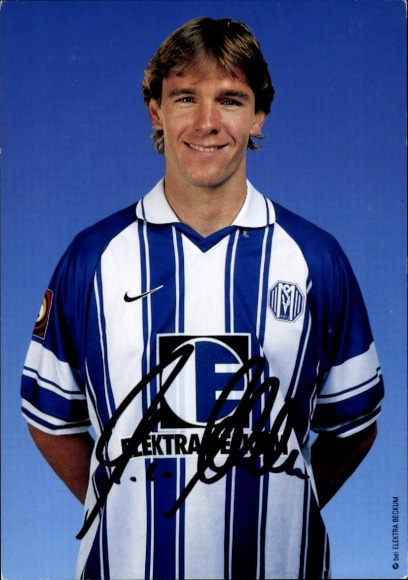 Autogrammkarte Fußballer Markus von Ahlen, SV Meppen, Autogramm