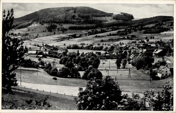 Ak Wildflecken in de Rhön Neder-Franken, panorama