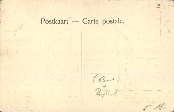 Postcard Tartu Dorpat Estonia, train station