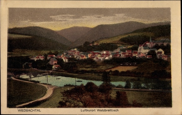KP z wierszem Wiedbachtal Waldbreitbach, widok ogólny