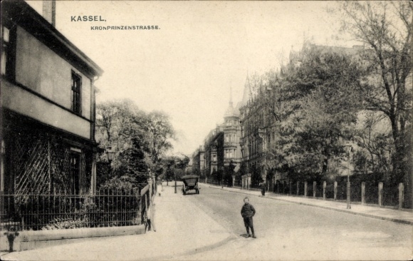 Ak Kassel in Hessen, Kronprinzenstraße