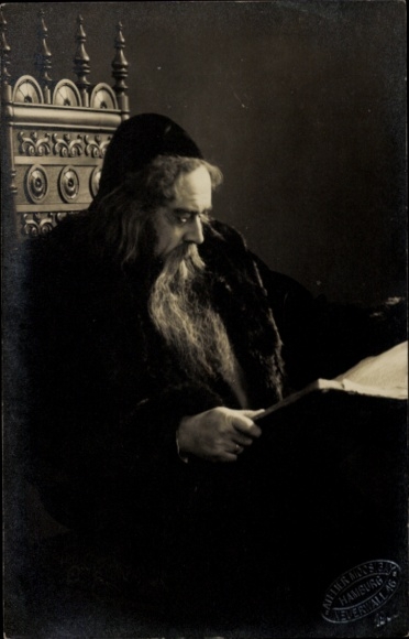 Foto Ak Schauspieler Alex Otto, Seitenportrait, Schauspielhaus Hamburg