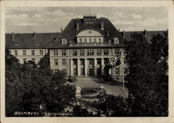 Ak Bydgoszcz Bromberg Westpreußen, Kriegsschule