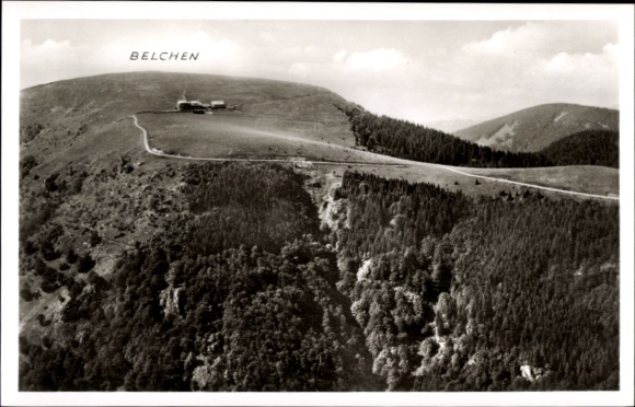 Ak Münstertal im Schwarzwald, Belchen, Bergansicht  Hotel Belchenhaus, Schwarzwald, foto