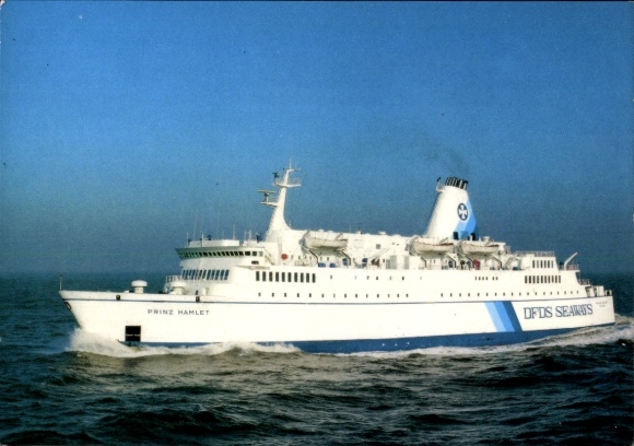 Ak Schip MS prins Hamlet, DFDS
