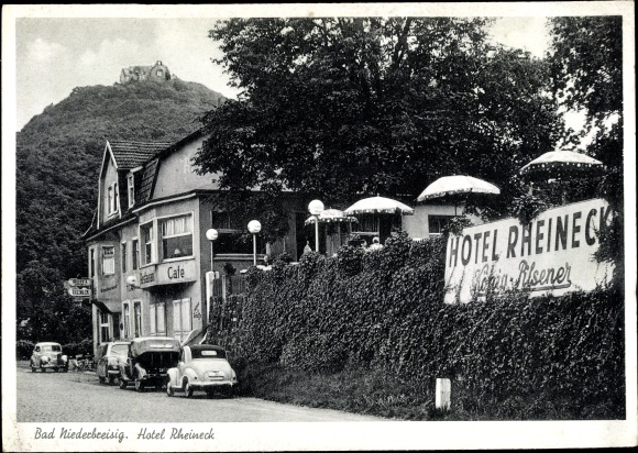 Postcard Niederbreisig Bad Breisig am Rhein, Hotel Rheineck