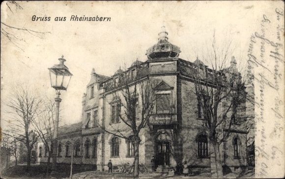 KP Rheinzabern in der Pfalz, odcinek ulicy, budynek