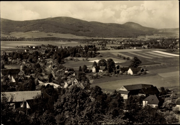 Ak Hainewalde Oberlausitz, Panorama, Blick nach Hainewalde und Großschönau