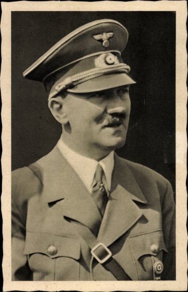 KP Führer i kanclerz Rzeszy Adolf Hitler, portret w mundurze