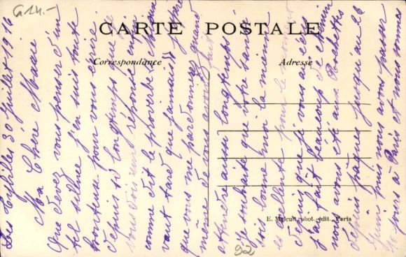 Ak Bellevue Hauts de Seine, Grande Rue
