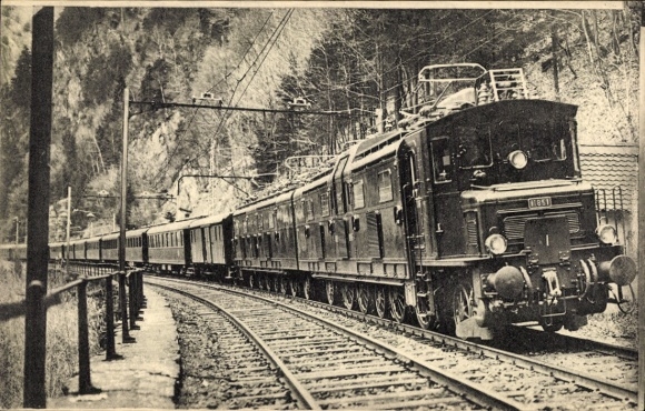 PC Swiss Railway, railcar, SLM, 1 Bo 1 Bo