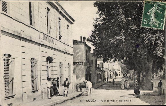 18 old PCs Algeria, various views of Oran, Algiers, Blida, Colomb Bechar, Lalla Maghrnia, Bone