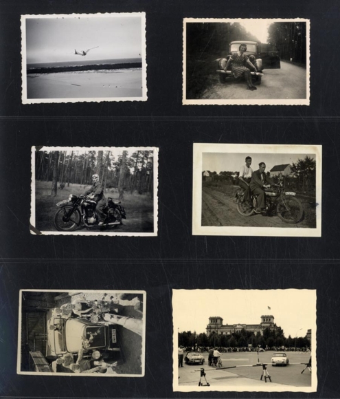 Photo album, motor sports, automobile, motorbike, motorboat, occasionally powered flight