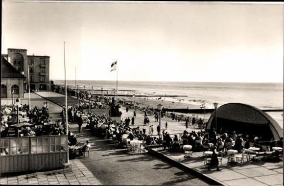 10 alte Ak Westerland auf Sylt, diverse Ansichten