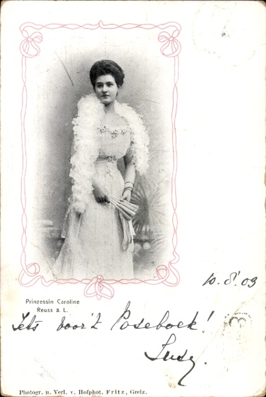 PC Princess Caroline Reuss older line