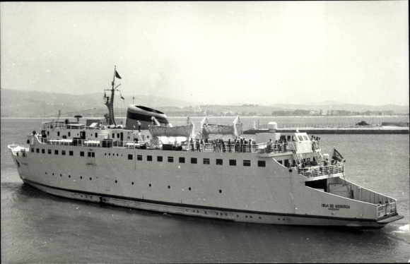 Foto stoomboot, veerboot, Compañía Trasmediterránea