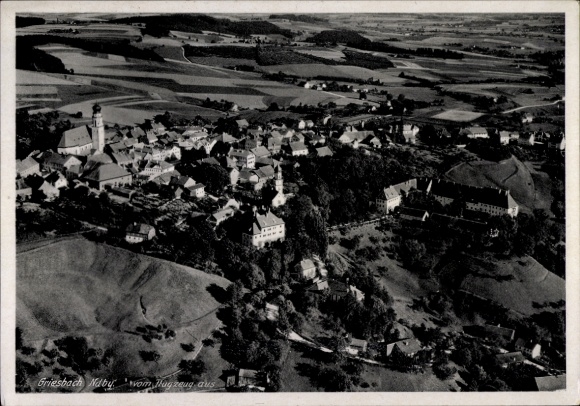 Ak Bad Griesbach im Rottal Neder-Beieren, luchtfoto