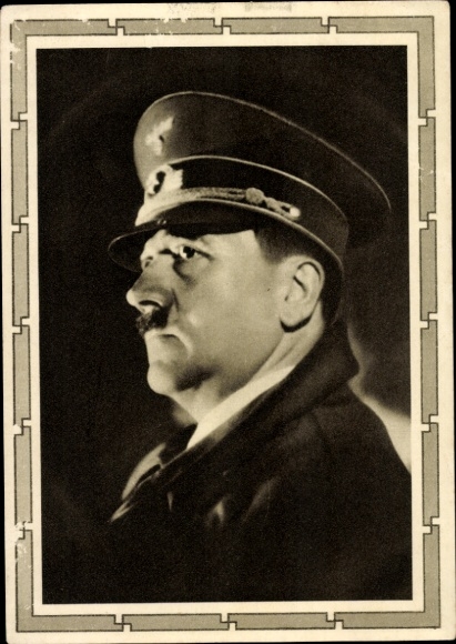 Postwaardestuk Ak Führer en Rijkskanselier Adolf Hitler, portret