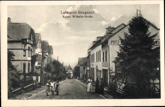 Postcard Rengsdorf in Rhineland Palatinate, Kaiser Wilhelm Strasse