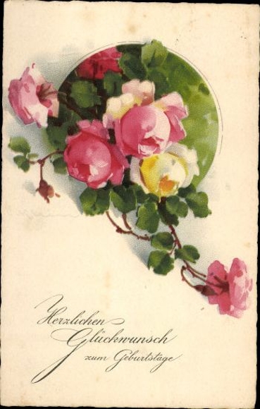 10 old AK flower pictures, flower photos, different views