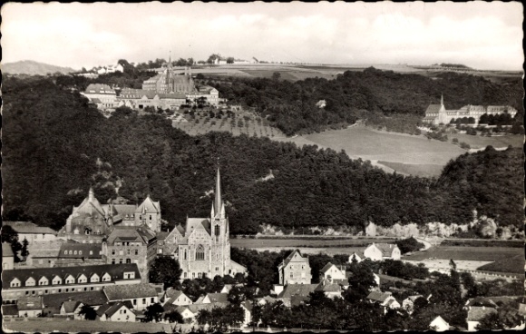Ak Hausen an der Wied, Teilansicht, Kloster