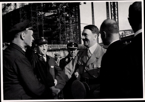 Collective picture Adolf Hitler, shipyard of Blohm &amp; Voss 1834, collective work no. 15 picture 84