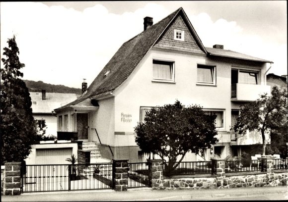 Postcard Bad Endbach in Hesse, Pension Förster