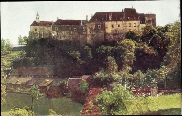 Postcard Raabs an der Thaya in Lower Austria, Burg