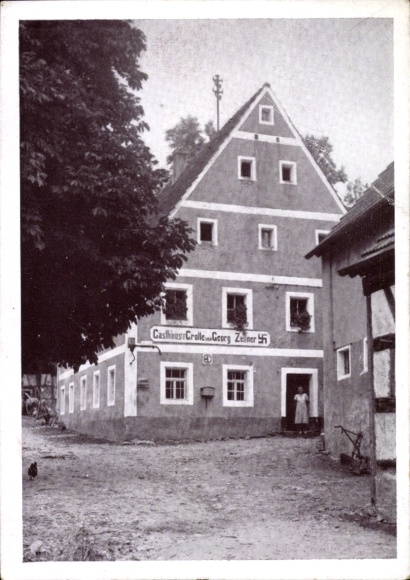 Ak Unterklausen Hirschbach in der Oberpfalz, Gasthof zur Grotte