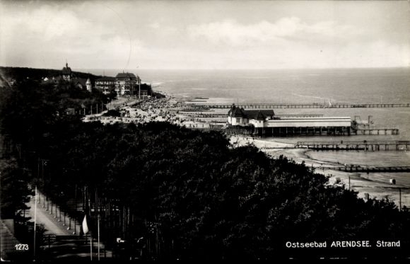 Ak Ostseebad Arendsee Kühlungsborn, Strand