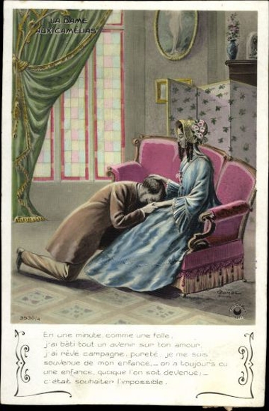 6 starych serii KP „La Dame Aux Camélias”