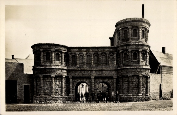 PC Antwerp Antwerp Flanders, International Exhibition 1930, Old Belgium