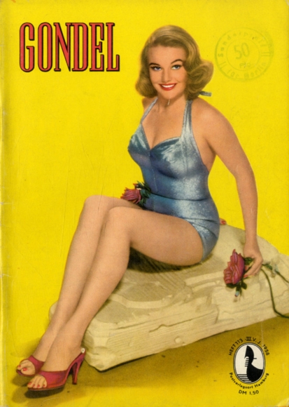 Pin Up Akt Erotik Akt Magazin Gondel Heft 113 1958