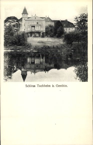 KP Tuchheim Genthin na Kanale Łaby Haweli, Zamek Tuchheim