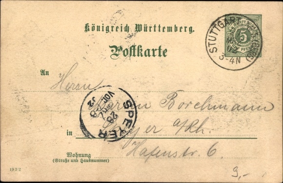 Znaczki KP 31.3.1902, pożegnanie ze znaczkami wirtembergii i bawarskimi