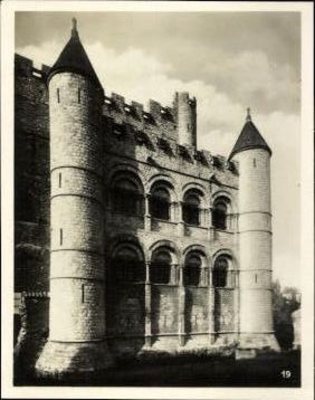12 oude foto's Gent Gent Oost-Vlaanderen, in het bijbehorende boekje, diverse aanzichten