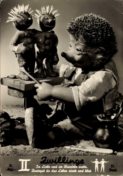 KP Mecki the Hedgehog, znak zodiaku Bliźnięta, 21 maja – 21 czerwca