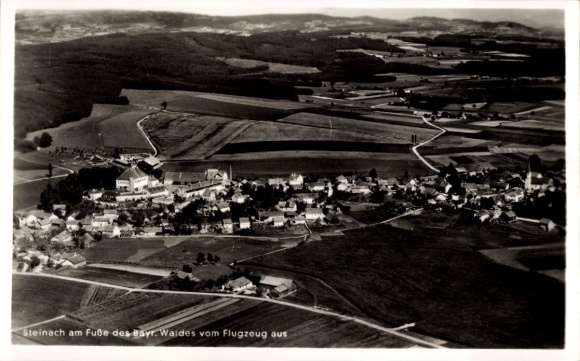 Ak Steinach in Niederbayern, Fliegeraufnahme