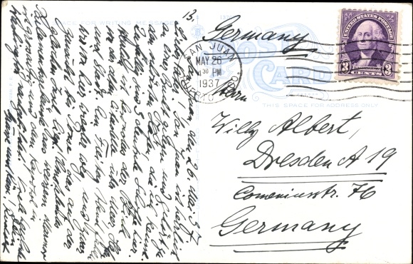 Postcard San Juan Puerto Rico, Capitol