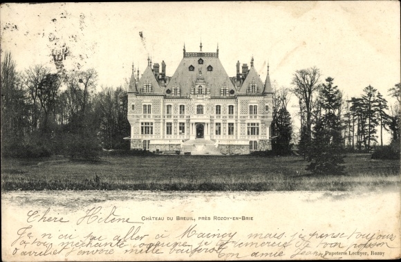 KP Rozoy en Brie Seine et Marne, Chateau du Breuil