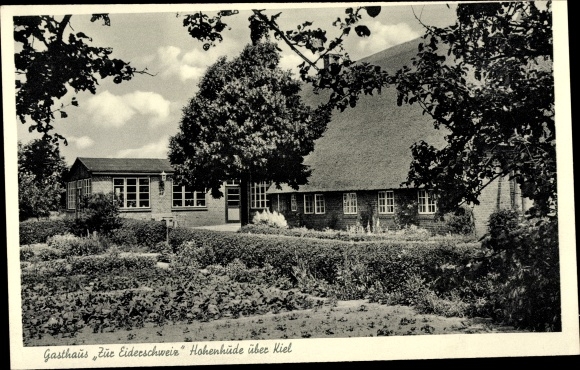 Ak Hohenhude Rodenbek in Schleswig Holstein, Gasthof Zur Eiderschweiz