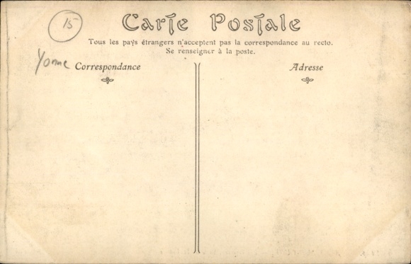 Postcard Arcy Sur Cure Indre et Loire, Les Grottes