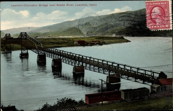 Ak Lewiston Idaho de V.S., Lewiston Clarkston-Brug