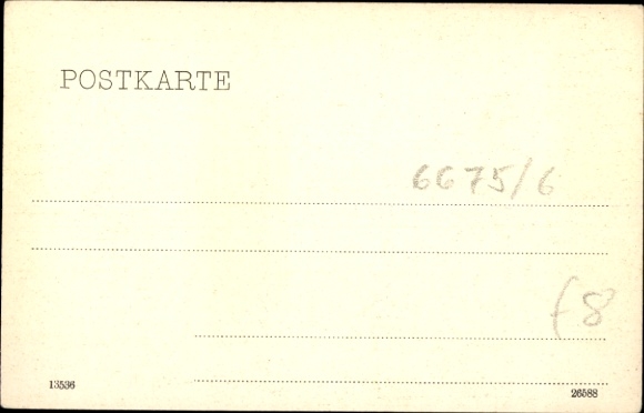 Passepartout Postcard Melsungen in Hesse, general view
