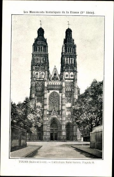 96 old PCs with description and cover, monuments in France
