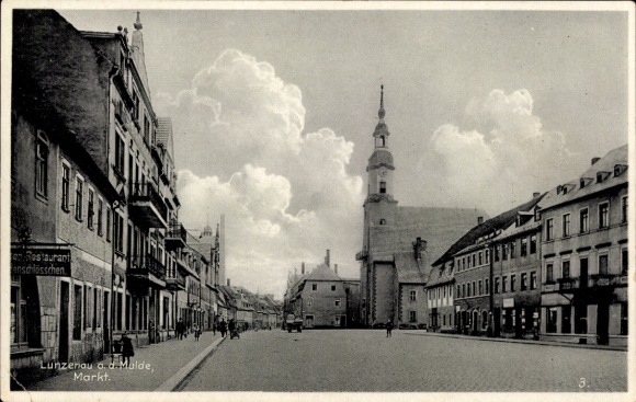 PC Lunzenau in Saxony, market